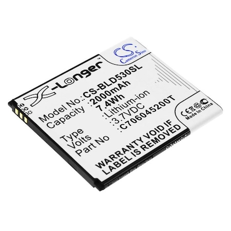 Bsc Preferred Explay Fresh Mobile Phone Replacement Battery CS-BLD530SL.2